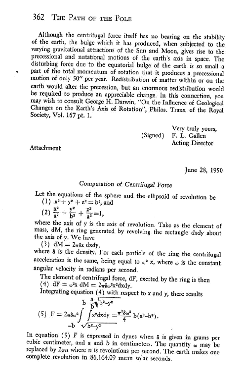 Computation of Centrifugal Force