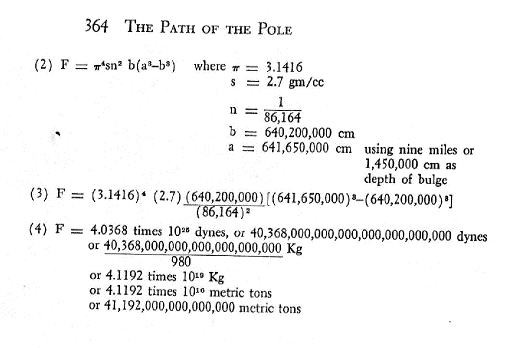 Calculation details for Bulge Effects